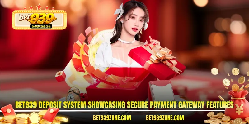 Bet939 deposit system showcasing secure payment gateway features and options