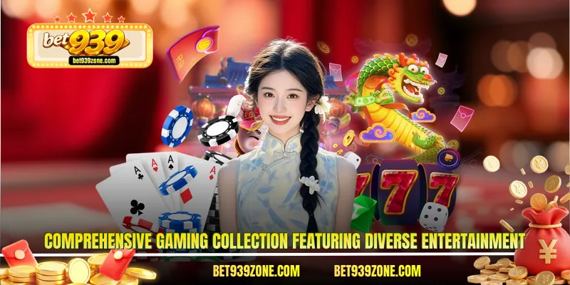Comprehensive gaming collection featuring diverse entertainment