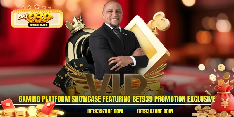 Gaming platform showcase featuring Bet939 Promotion exclusive