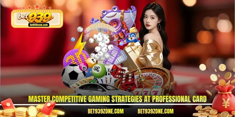 Master competitive gaming strategies at professional card